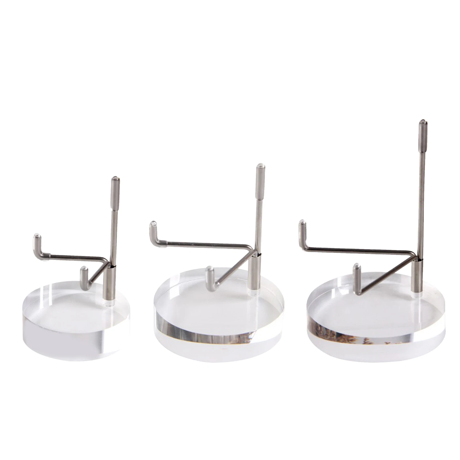 

1Piece Clear Acrylic Display Stand Holder for Minerals Rocks Seashells