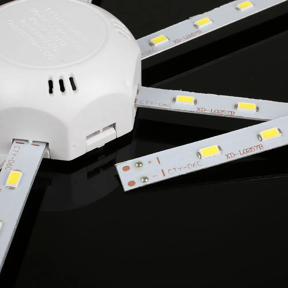 24 Вт потолочная панель световая лампа в спальне форме осьминога практичные огни