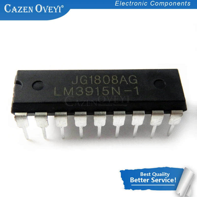 5 шт./лот LM3915N-1 DIP18 LM3915-1 DIP LM3915N LM3915 DIP-18 в наличии