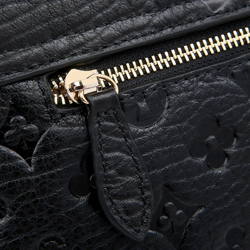 

Genuine Leather Women Top-handle Bags High Quality Shoulder Messenger Flap Bag Ladies Fashionable Purse and Handbag Channels Sac