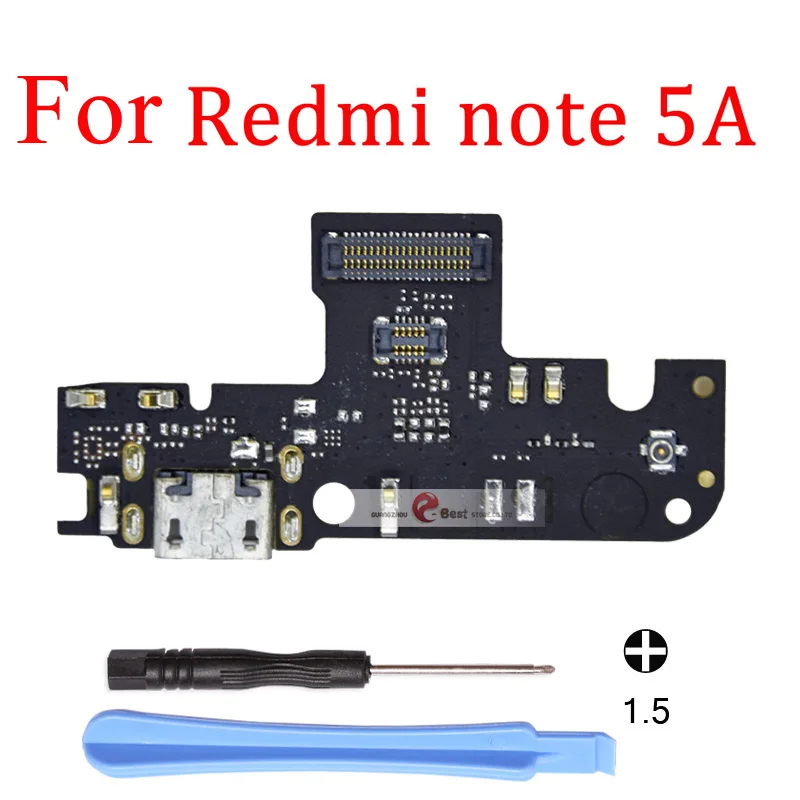 For Redmi note 5A 1 шт зарядное устройство черз порт USB разъем зарядный порт док-станция гибкий кабель для Xiaomi Redmi 3 3S 4A 4X 5A Примечание 4X Global 2 4 Note 3 Pro 5A - Цвет: For Redmi note 5A
