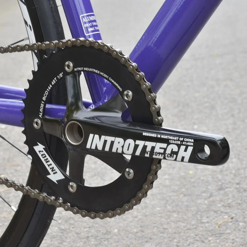 Фиксирующая рама для велосипеда TSUNAMI SNM100 алюминиевая Односкоростной фиксирующий