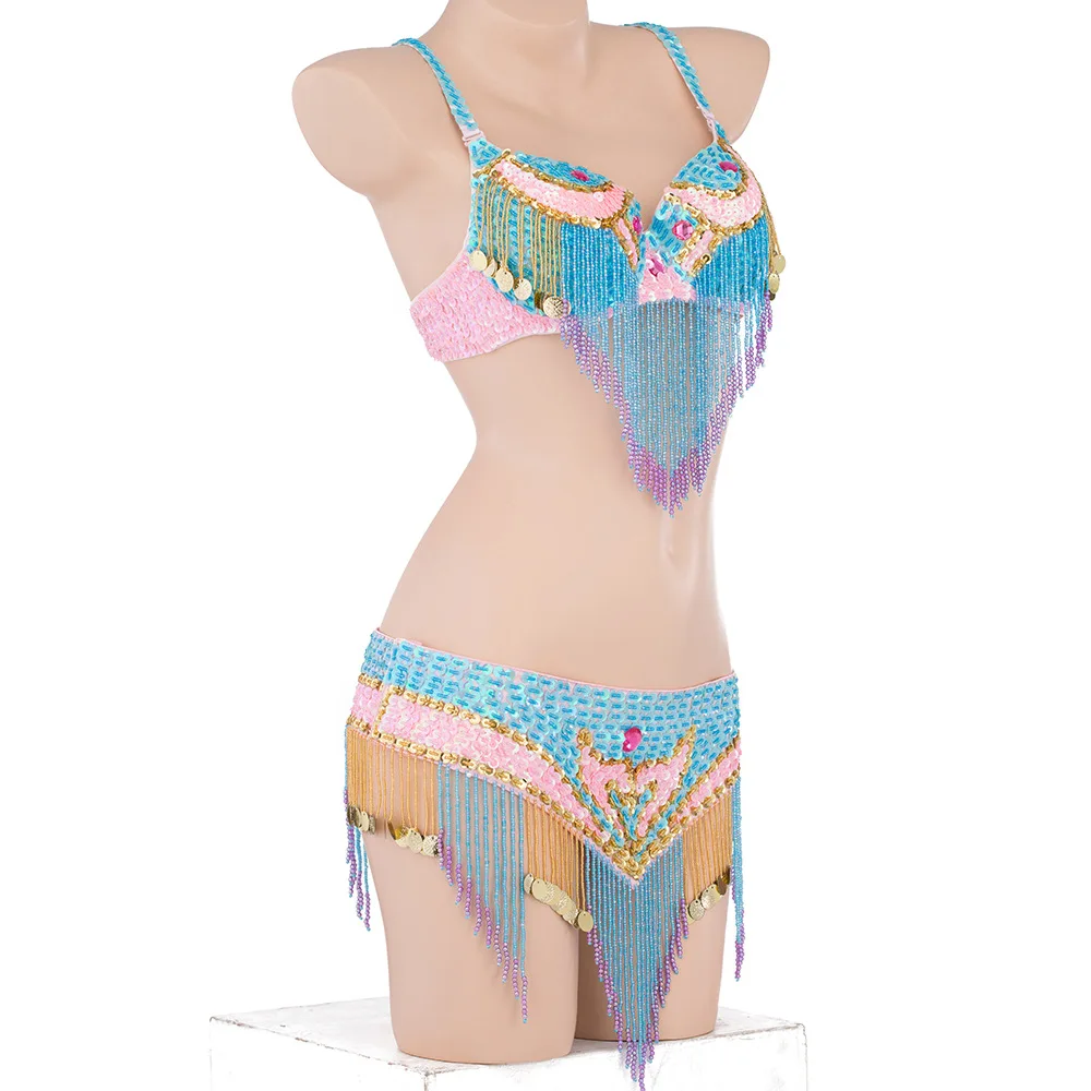 2pcs/set Belly Dance Costumes Oriental Dance Suit BellyDance Costumes Carnival Dance Costumes#ZY-0922