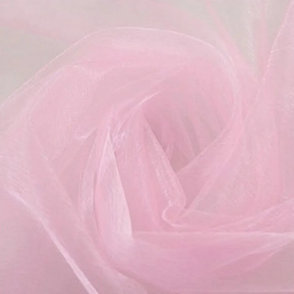 

Jonggo 500CM*48CM Organza Sheer Organza Fabric For Wedding Backdrop Decoration P# Dropship Festival Decoration #30ph