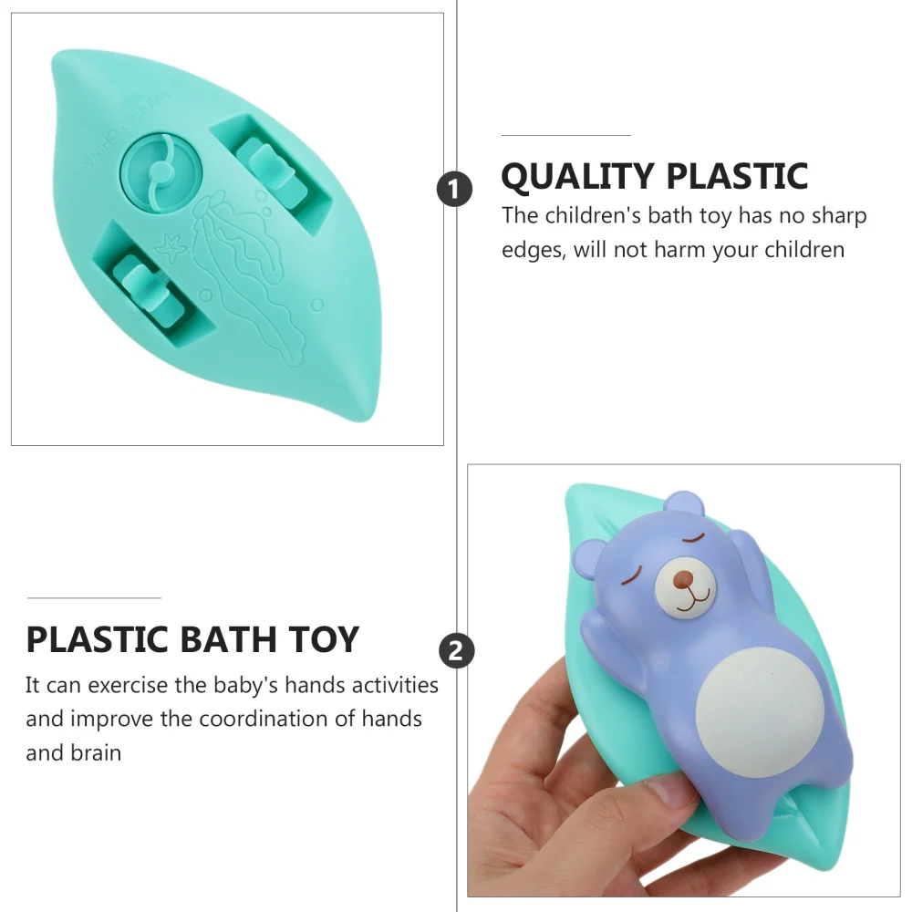 

2Pcs Baby Bath Animal Bath Floating Swimming Animal Baby Shower