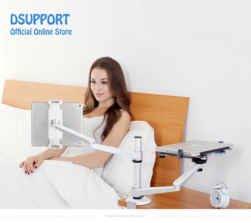 OA 9X ленивый Tablet ноутбук стенд регулируемая высота поворотный держатель для