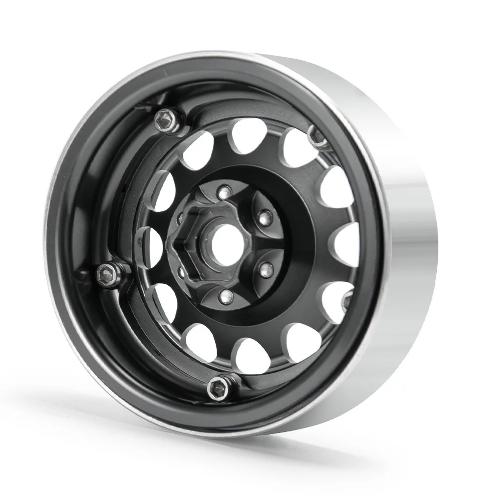 YEAHRUN 2," Сплав обод колеса, фитинги для 1/10 радиоуправляемая модель axial Wraith 90018 TRX4 альпинистские автозапчасти