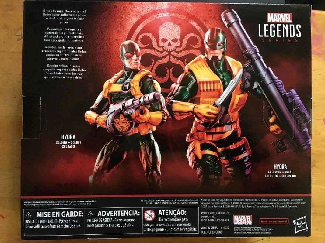 

HASBRO Marvel The Avengers Legends 2pcs Movie Hydra Soldiers Action Fingure Collection Model Toys KIDS Christmas Birthday Gift