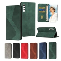 vintage wallet leather case for lg velvet 2pro coque fundas folded stand card holder shockproof magnetic full protection cover