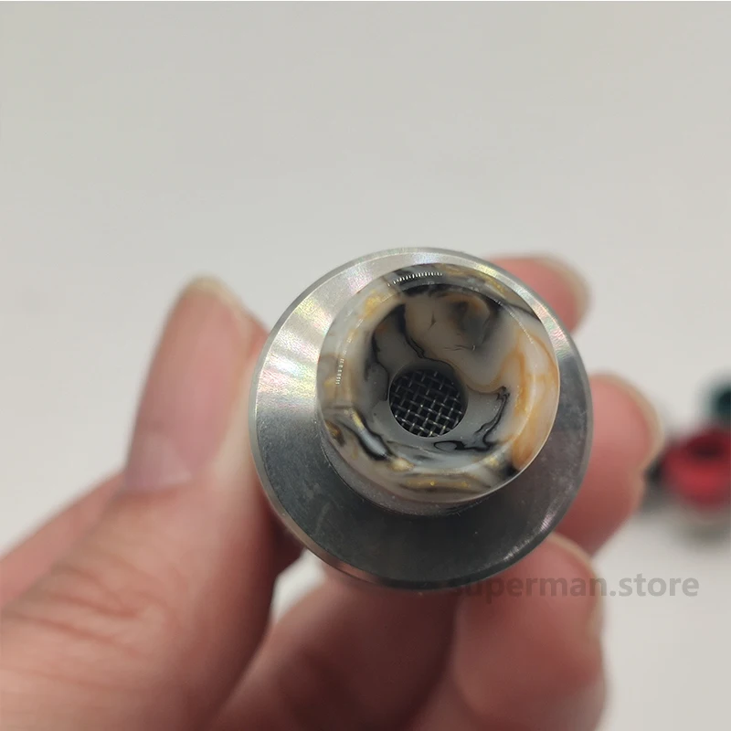 

6 pcs/lot 510 drip tip ceramic with filter to prevent frying oil Suitable for 510 RTA RDA RDTA electronic cigarette drip tip