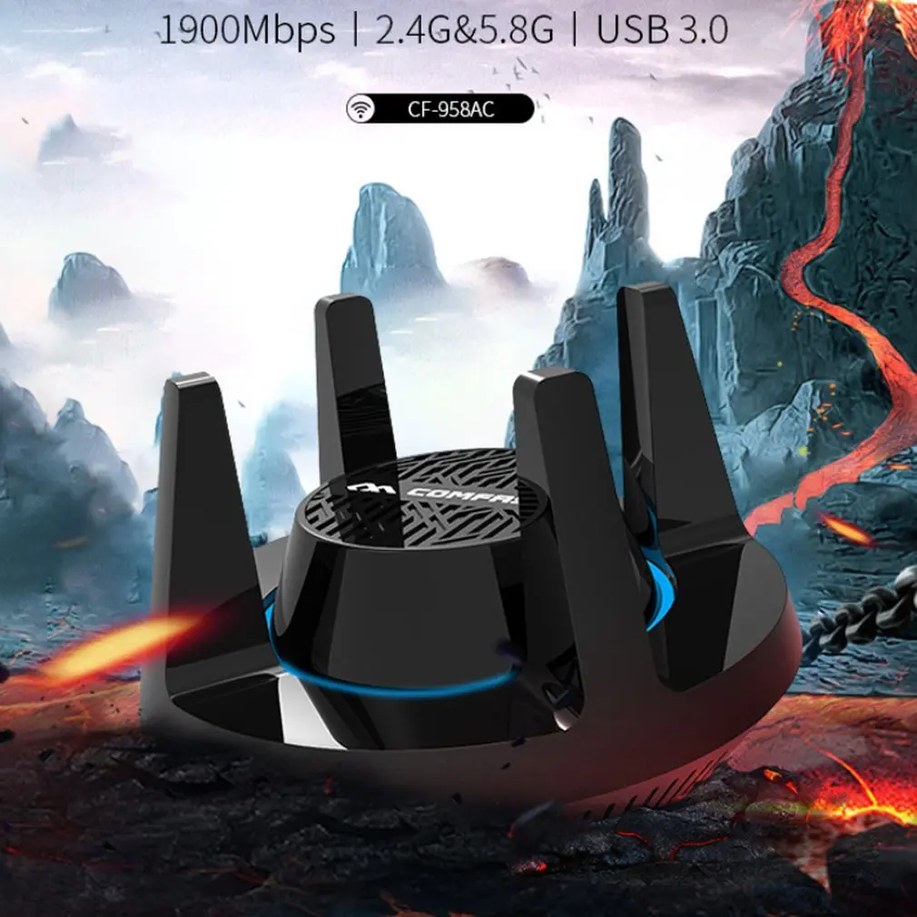 1900M 2 4G 5G гигабитная беспроводная карта AC Двухдиапазонная сетевая AP WiFi удлинитель