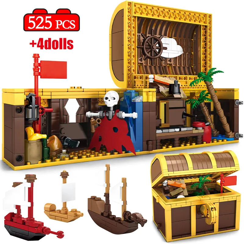 Создатель города сокровище модель корабля строительные блоки технические с