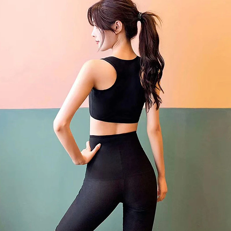 

Yoga Suit Sweatshirt Set Workout Clothing Weight Loss Slim Sweating Shapewear
