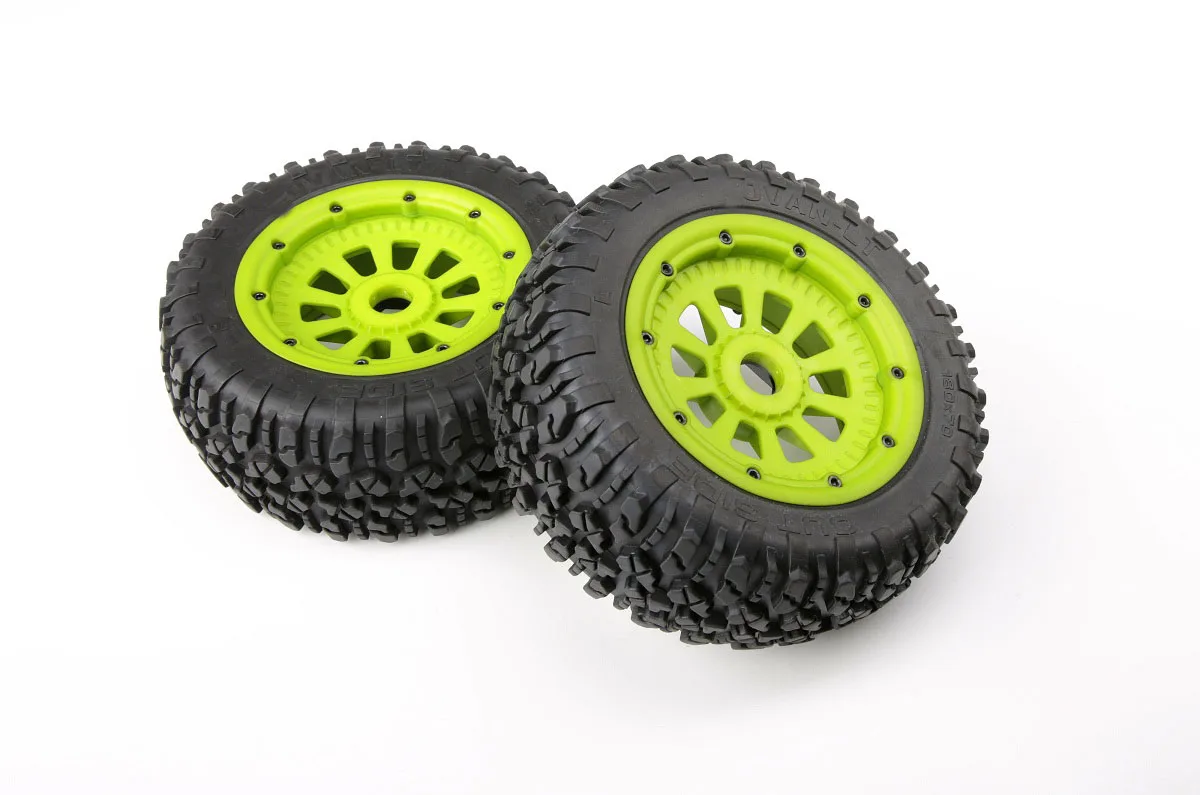 Высокопрочные нейлоновые ступицы колеса с шиной в сборе для 1/5 Losi 5ive-T Rovan LT King Motor X2