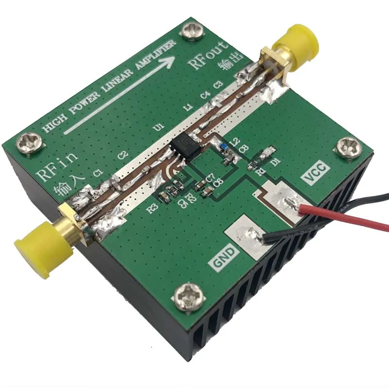 Широкополосный Радиочастотный усилитель мощности Lusya RF2126 2 4 ГГц 400M 2700 МГц 1 Вт для