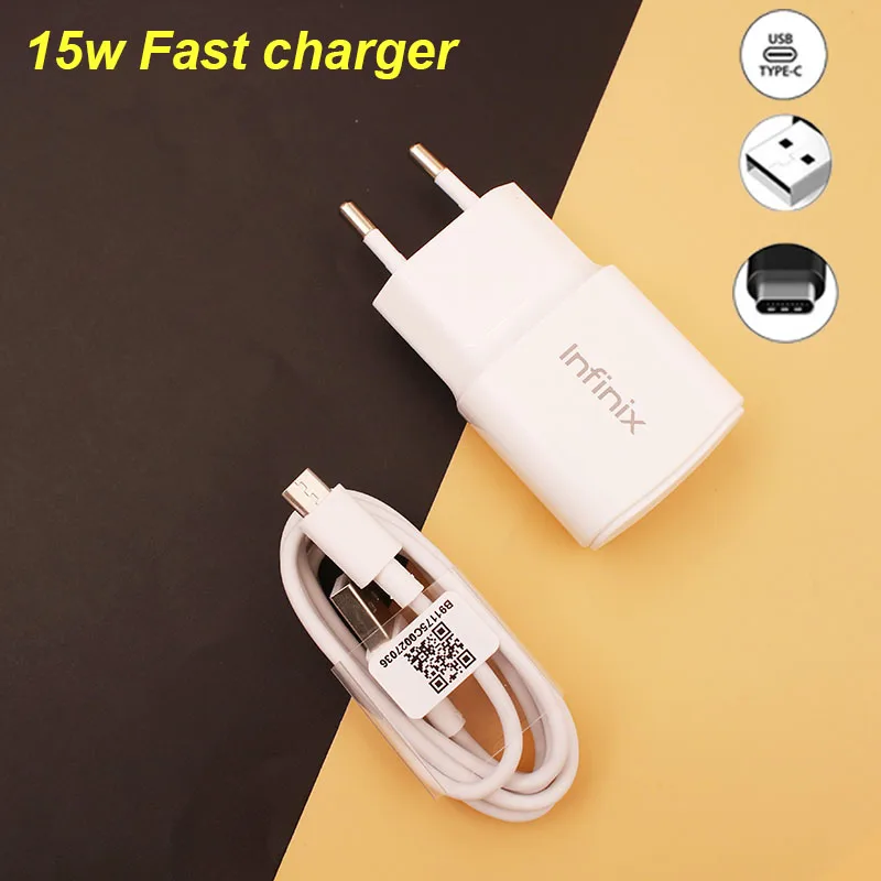 New Official Infinix Fast Wall Charger EU Adapter Type C Cable For Note 10 pro 8 X692K 10S Zero X687 Sony Xperia 5 III XZ2 L1 | Мобильные
