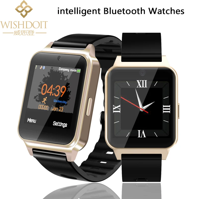 Мужские спортивные Смарт часы WISHDOIT с поддержкой SIM карты TF mp4 видеоплеера Bluetooth