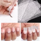 10 шт., наконечники из шелкового стекловолокна для наращивания ногтей, акриловые, профессиональный маникюр, гель для наращивания ногтей, инструменты для самостоятельного маникюра