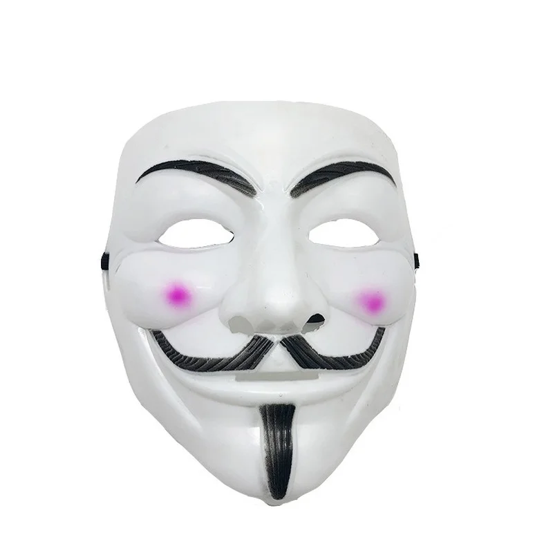 

Anonymous Guy Fawkes Fancy Dress Adult Costume Accessory Mascaras Halloween The V for Vendetta Party Cosplay Masque Mask