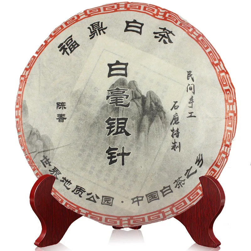 300 г китайская Органическая белая Серебряная игла Bai Hao Yin Zhen Fuding белый торт | Дом и