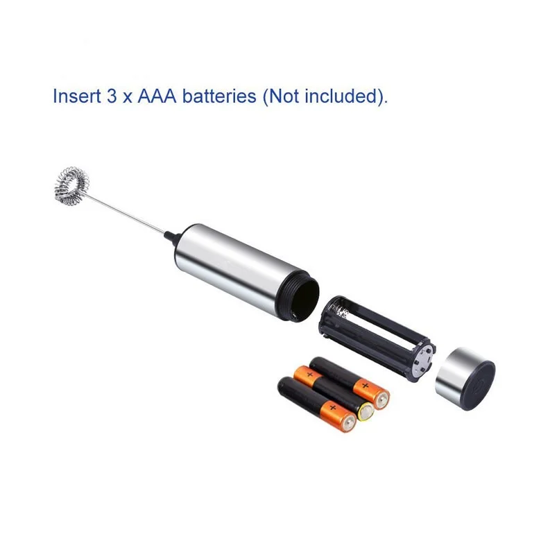 Электрический взбиватель для яиц пенообразователь из нержавеющей стали