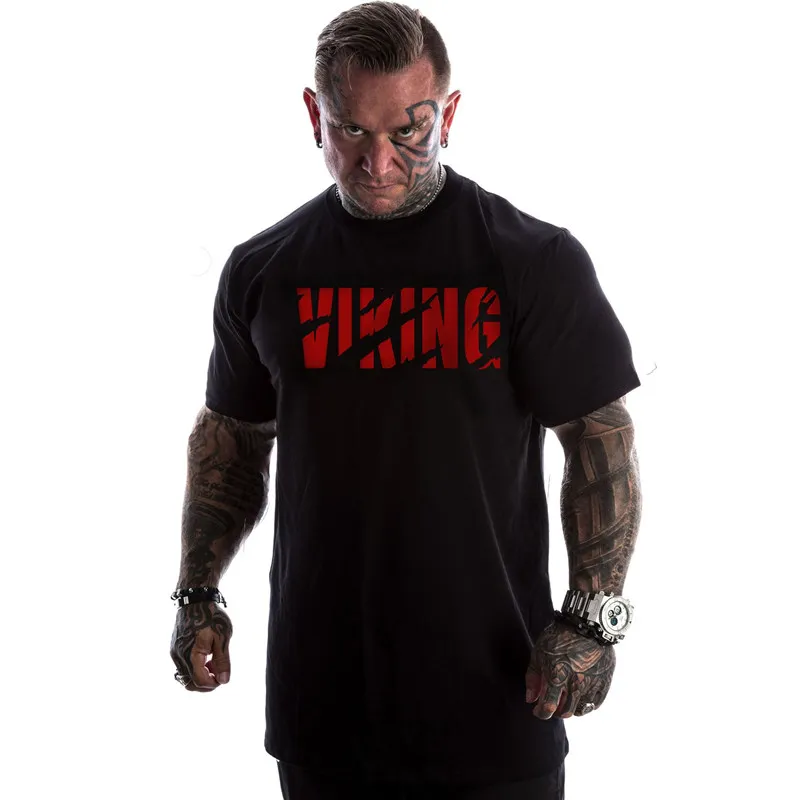 Футболка для тренажерного зала фитнеса бодибилдинга | Спорт и развлечения