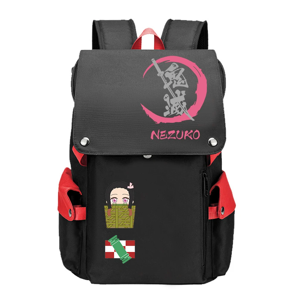 Рюкзак унисекс для ноутбука Женский школьный ранец с принтом из аниме