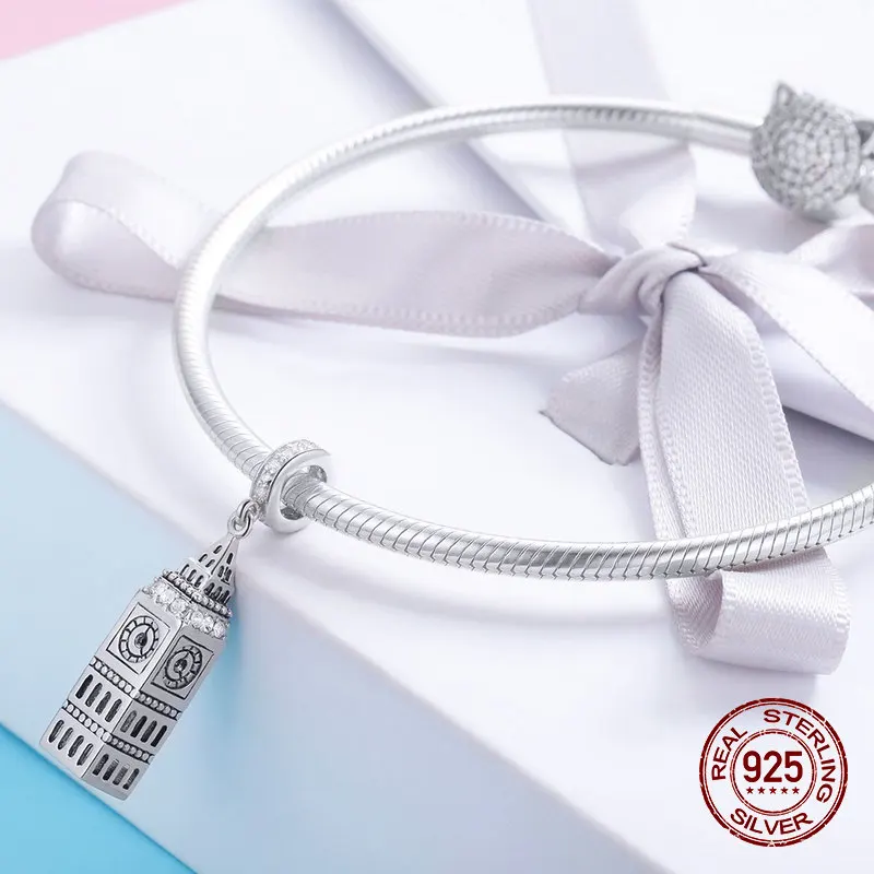 Подвеска для ожерелья браслет в британском стиле Биг-Бен шарм оригинальные