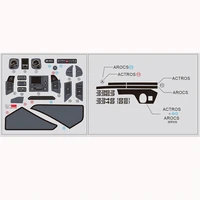 new instrument sticker dashboard stickers 241 for 114 tractor head model actros arocs 3363 1851 3348
