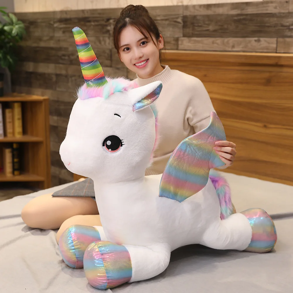 

New Angel Pegasus Doll Plush Toy Unicorn Beast Toy Children Toy Girl Gift Home Decoration