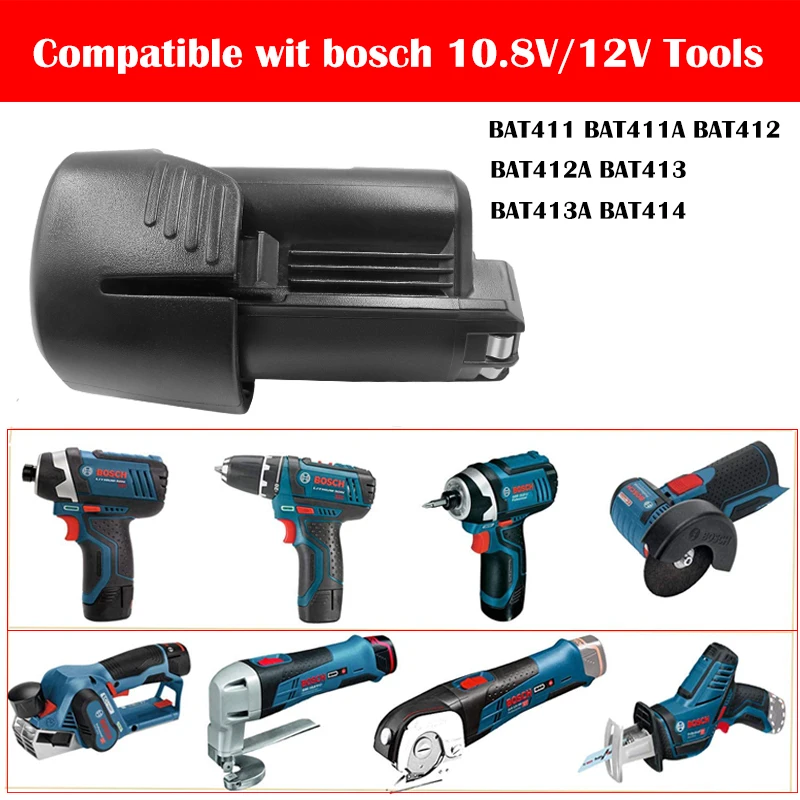 Аккумуляторная батарея для bosch 12 В 3000 мАч |