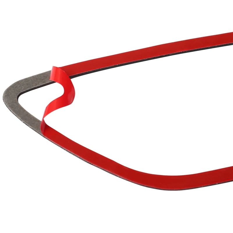 Для TT 2008 2014 автомобиля интерьер углеродного волокна наклейки дверные ручки рамка