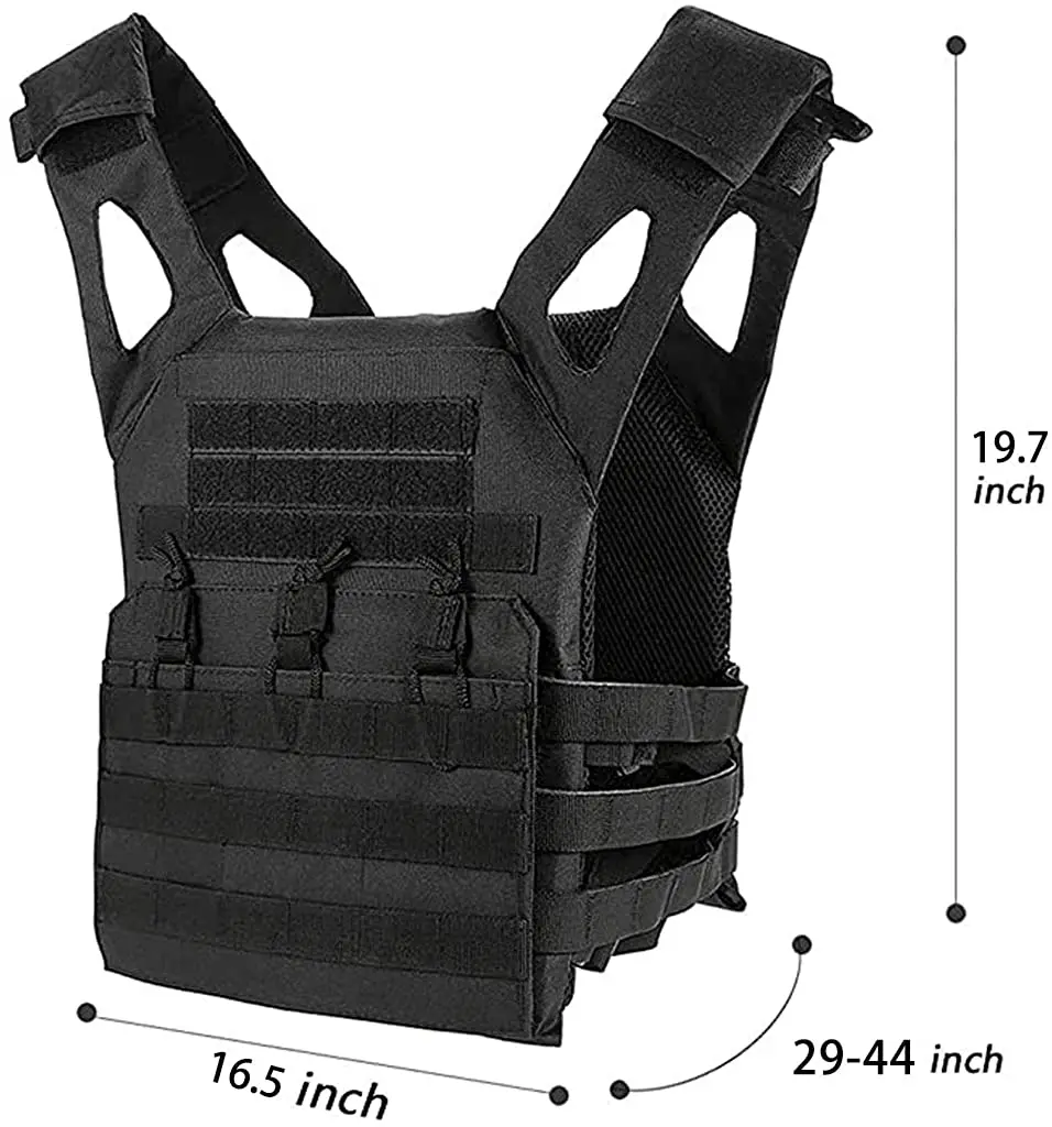 

Training Military Tactical Vest For Men/Women Plate Carrier Body Molle Airsoft Armor Combat Army Chest Rig Assault Armor Vest