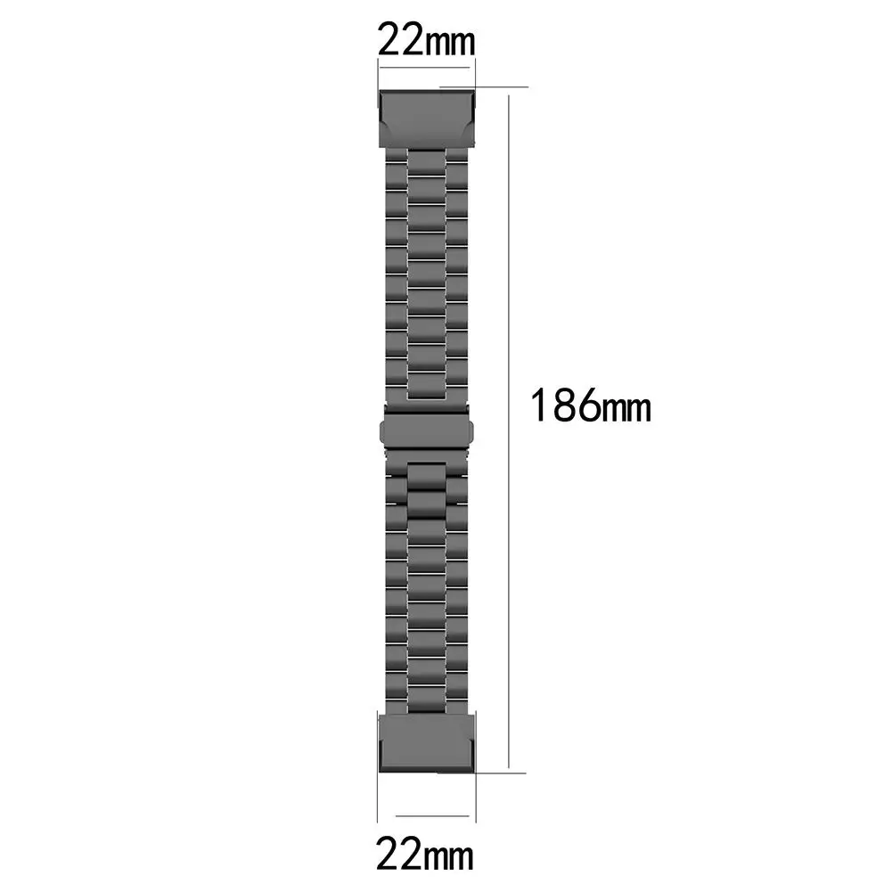 

Durable Watchband Delicate Design 22mm Wristband Metal Bracelet Strap Watchband Belt for Garmin Forerunner 945/935
