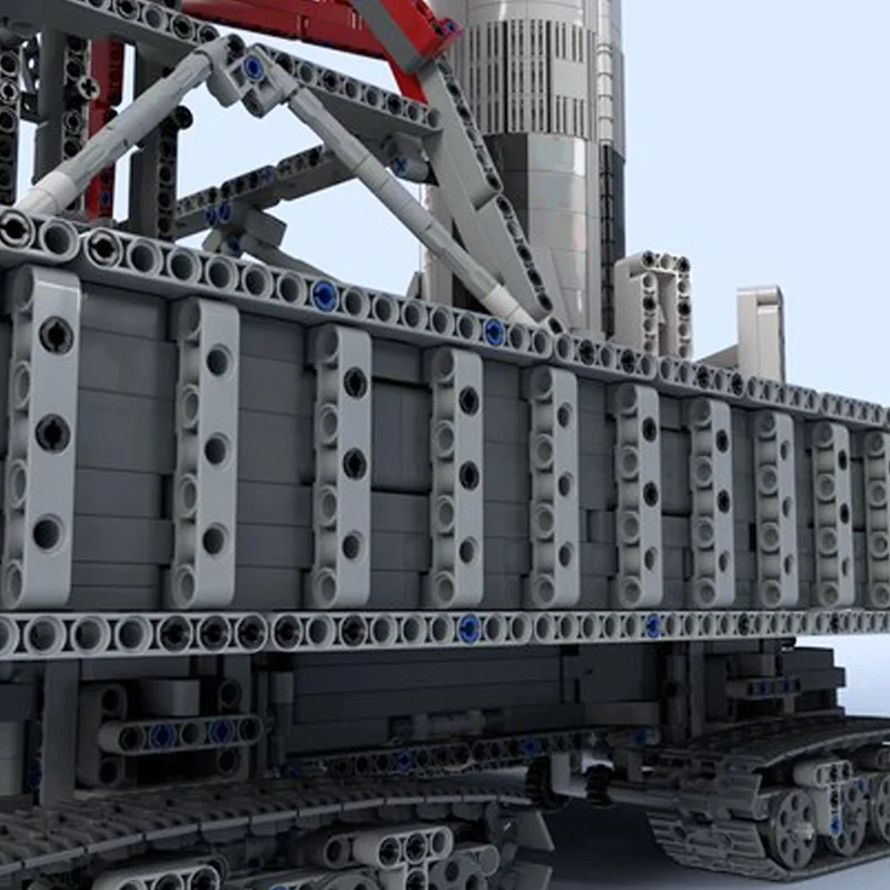 

MOC-60088 Plan Launch Tower Mk I for Saturn V (21309/92176) with Crawler Vehicle Building Blocks Bricks For Children's Toys Kids