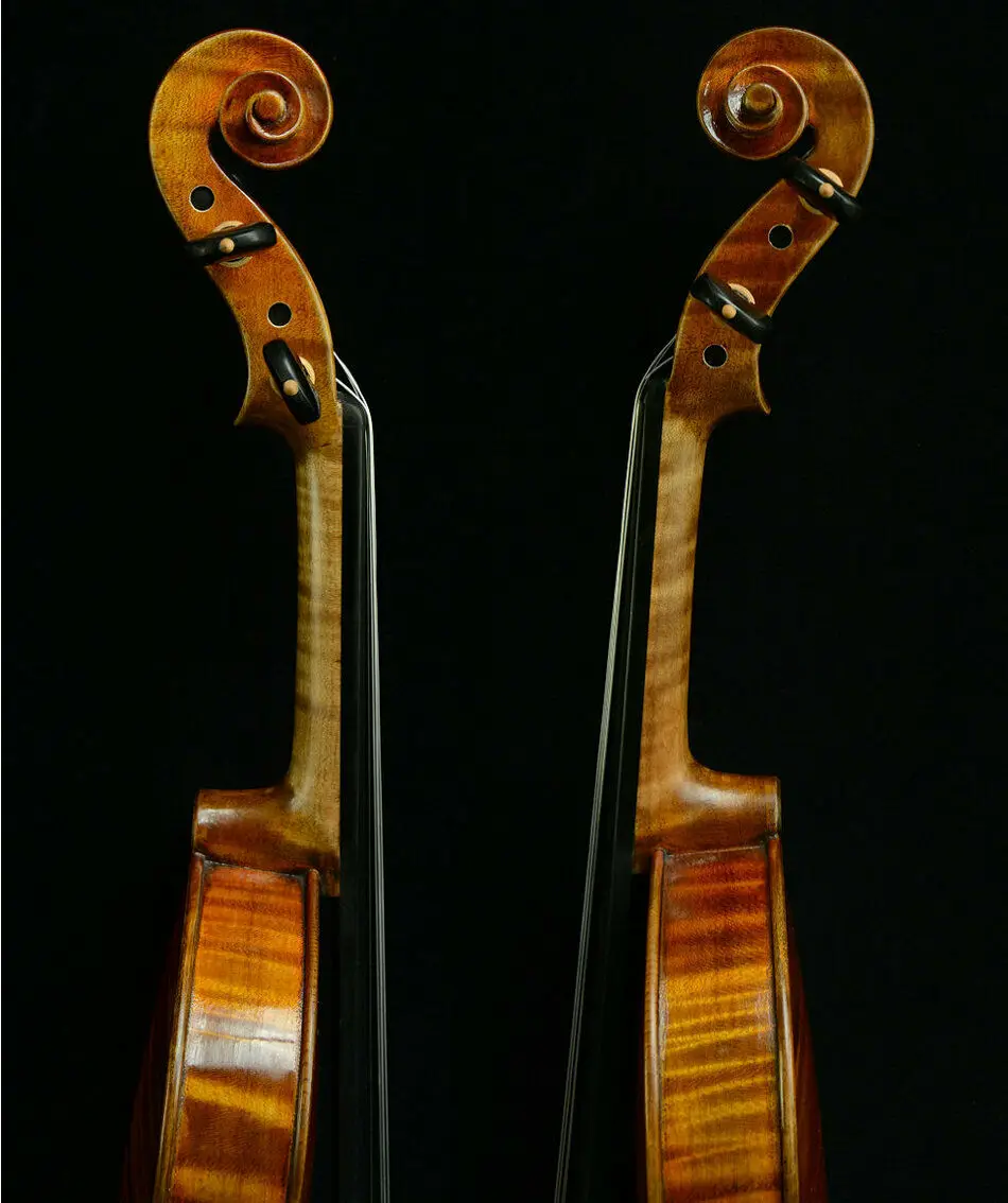 Настоящая фотография мастер скрипки Guarneri дель Gesu 1743 Cannone скрипка великолепный