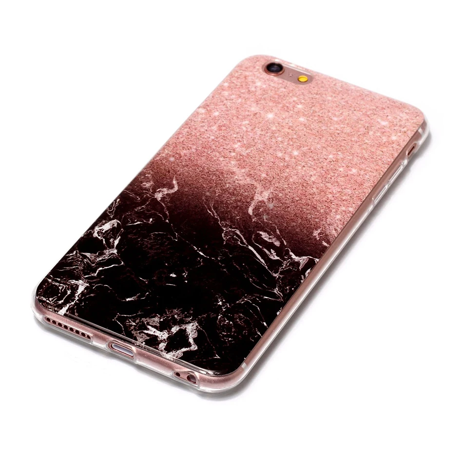 Мраморный Мягкий ТПУ IMD силиконовый чехол для iPhone XS Max XR X 4 4S 5 5C 5S SE 6 6S 7 8 Plus Fundas Coque для iPod Touch 5 6 Cover B02