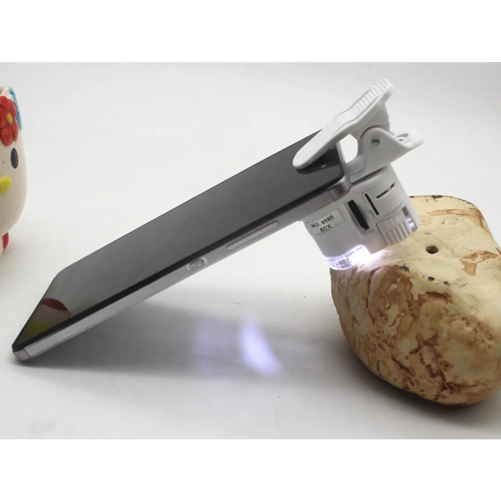 Универсальный 60X мобильный телефон Макрос микроскопа объектив зум Микро камера