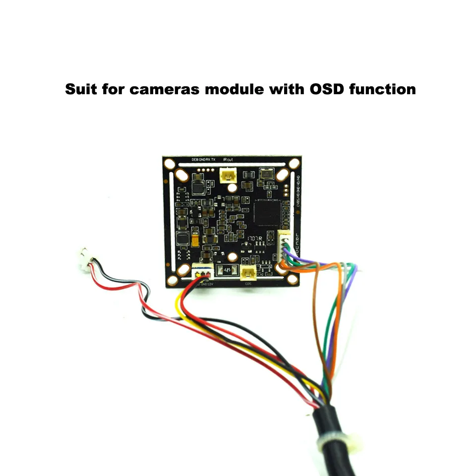 Кабель OSD для SONY EFFIO E camera или другой камеры поддерживает функцию AHD аналоговый