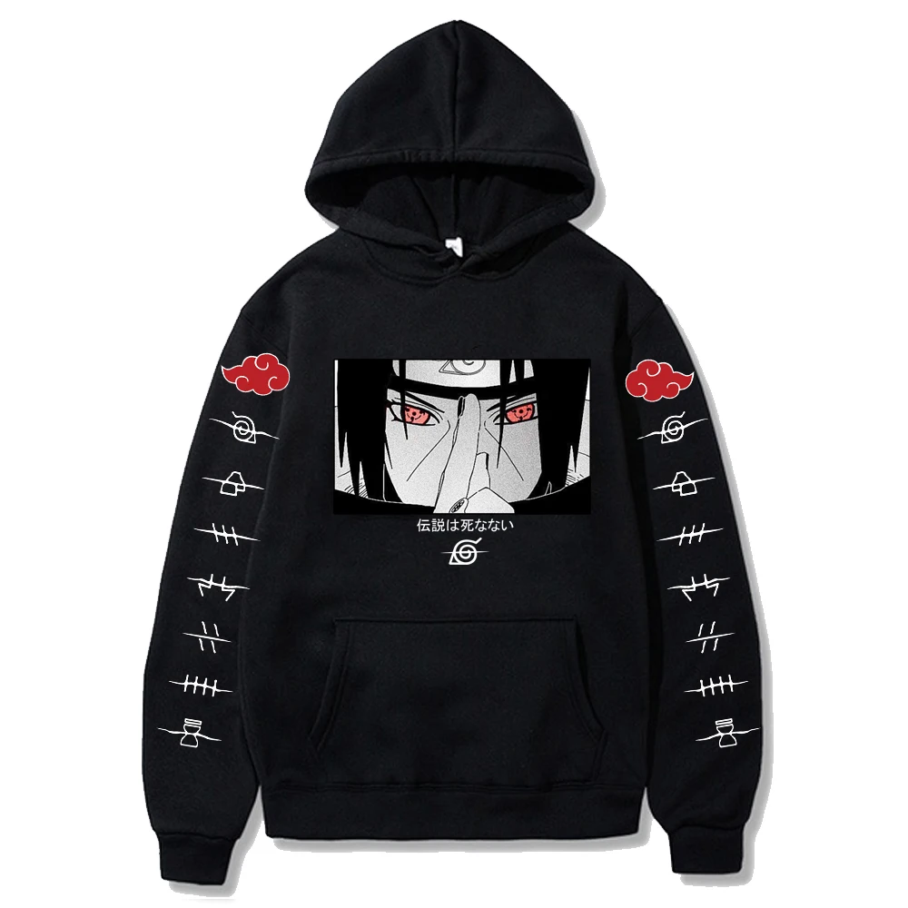 

2021 Hot Japanese Anime Graphic Hoodies Men Kawaii Naruto One Piece Demon Slayer Attack on Titan Harajuku Sweatshirt Unisex Male