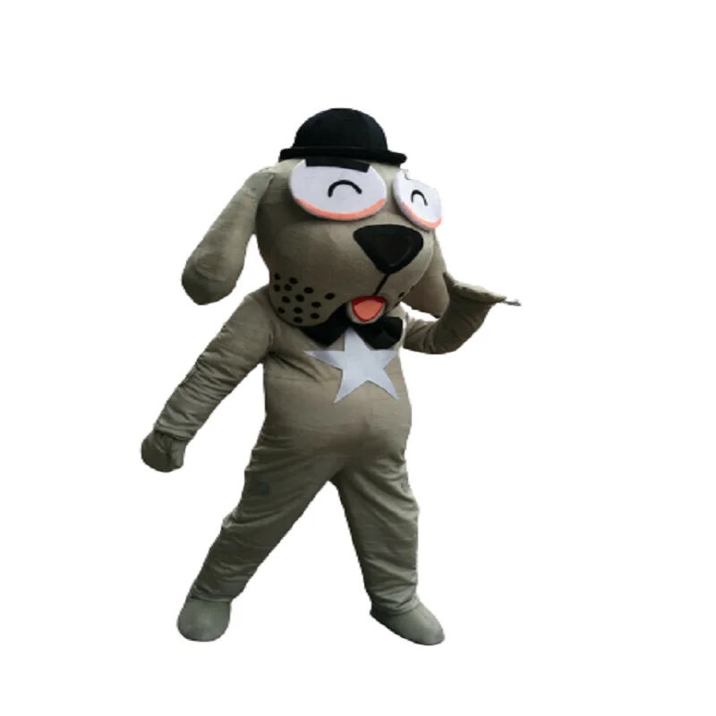 Костюм талисмана собаки Карнавальный пушистый костюм Вечерние меховые костюмы