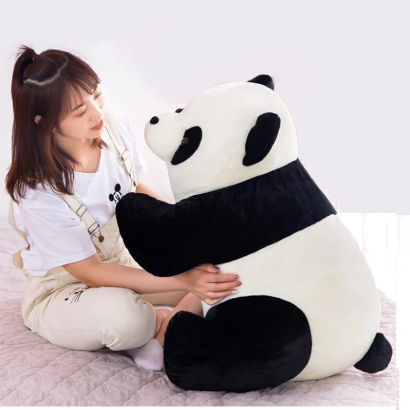 

60cm Panda Plush Stuffed Animal Doll Cute Baby Big Giant Animals Toy Pillow Cartoon Dolls Girls Birthday Gift For Children