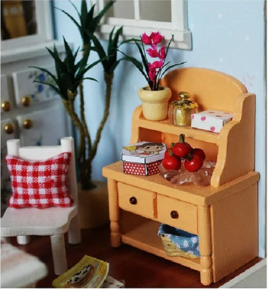 Набор счастливый момент сделай сам кукольный домик F005DollHouse деревянная