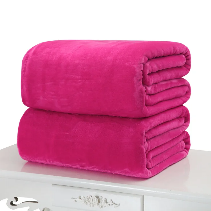 50*70cm Pet Dogs and Cat Velvet Blanket Super Soft Warm Solid Micro Plush Fleece Throw Rug Sofa Bedding | Дом и сад