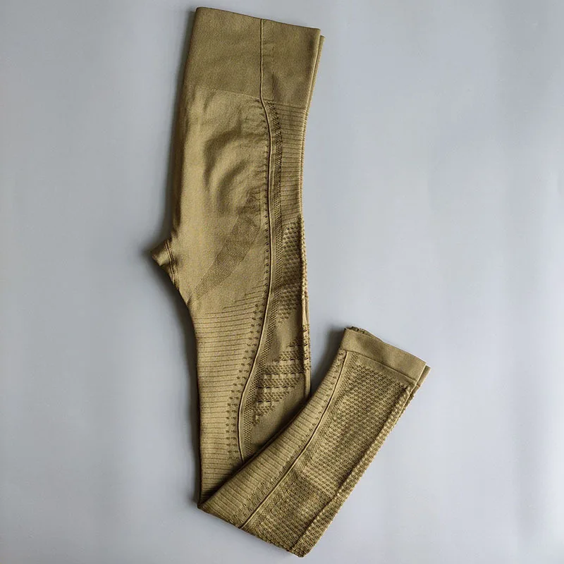 

Ladies Fitness Exercise Seamless Leggings Women High Waist Leggings Elastic Hip Raise Exercise Jogging Leggings Pants For Women