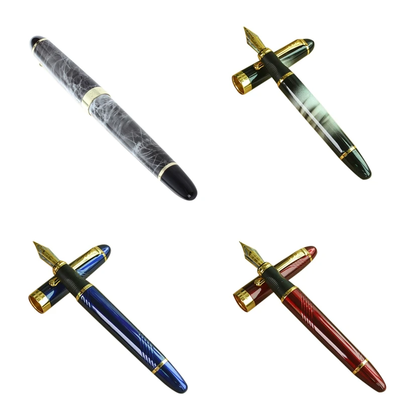 

JINHAO X450 18 KGP 0,7 мм перо с широким основанием авторучка синий