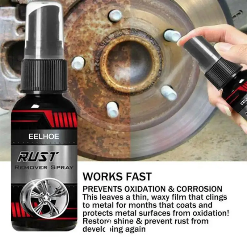 

Rust Remover Spray Metal Surface Chrome Paint Car Maintenance Iron Powder Cleaning Super Rust Remover Multi-Purpose