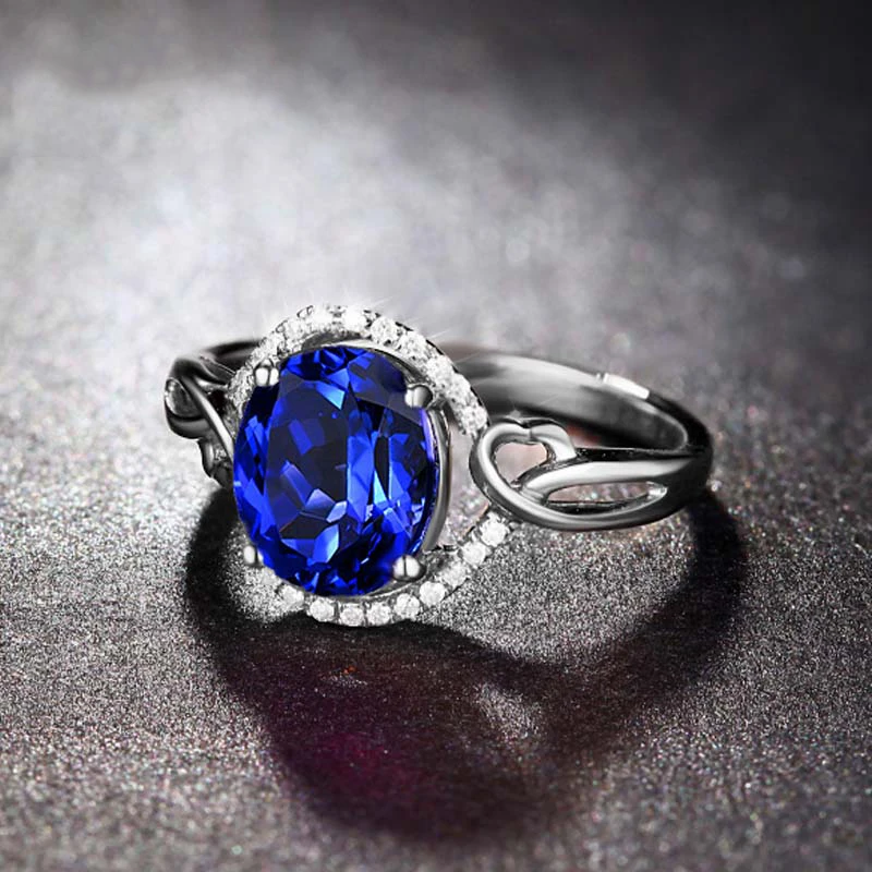 SLFD натуральный Танзанит 18K чистое золото 2020 Новый Лидер продаж Топ Кольцо женское