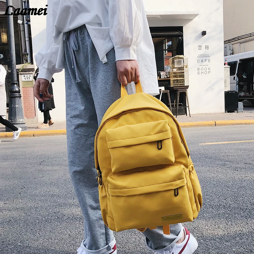 Водонепроницаемый нейлоновый рюкзак для женщин дорожные рюкзаки с несколькими