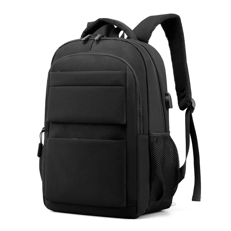 

2021 Fashion New Men's Backpack Travel Leisure Business Laptop Backpack Solid Color Student School Bag for Teenager
